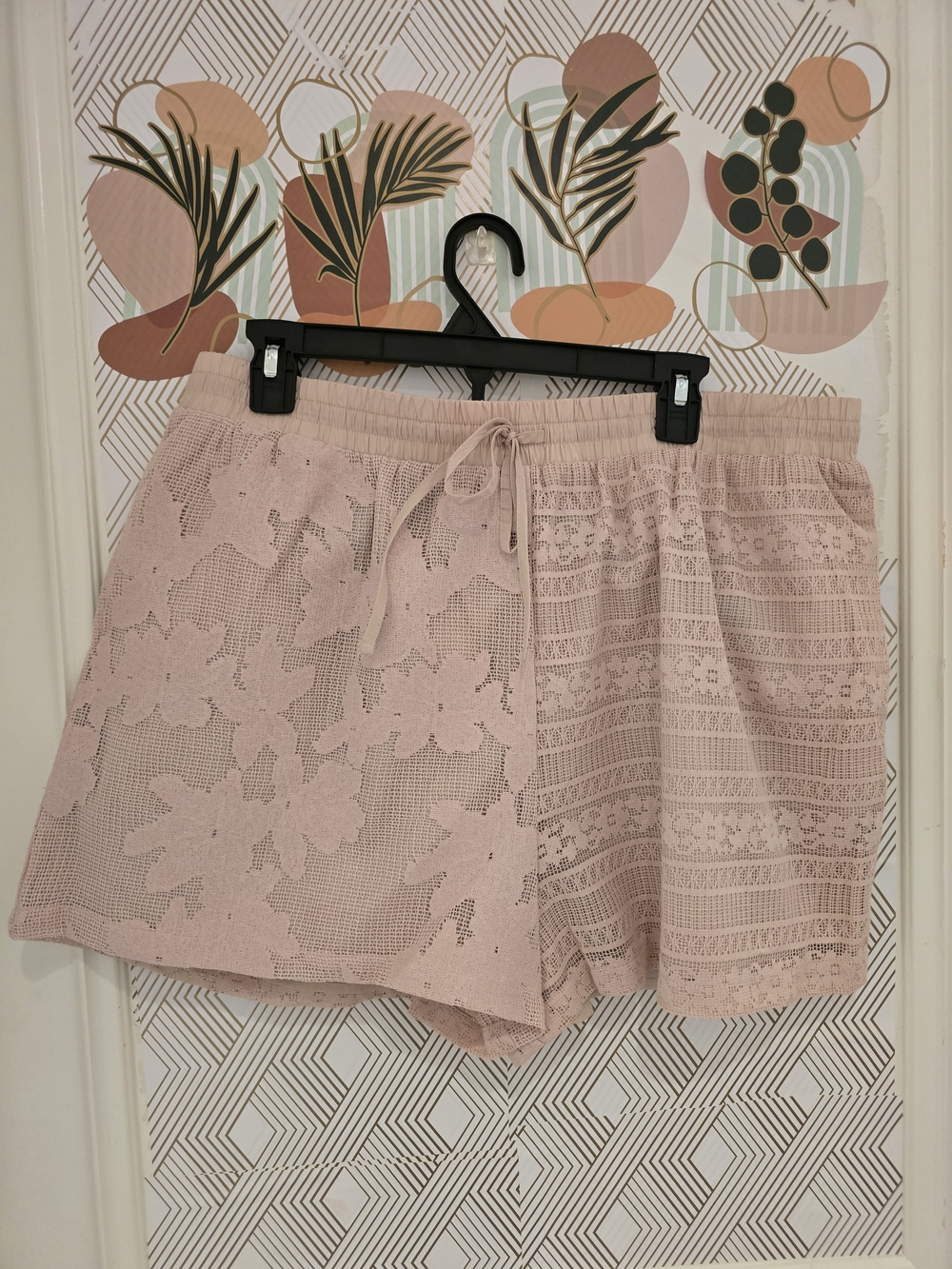 And Now This Women's Drawstring Soft Lace Shorts, Macy's Exclusive - Picture 4 of 8